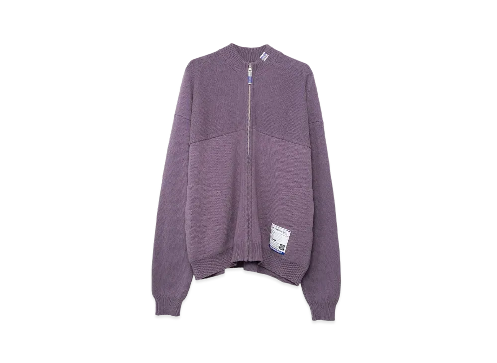 Maison MIHARA YASUHIRO Knit Cardigan "Purple"