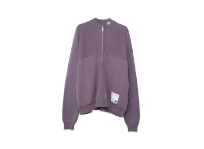 Maison MIHARA YASUHIRO Knit Cardigan "Purple"