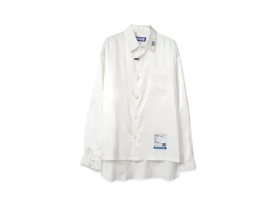 Maison MIHARA YASUHIRO Satin Shirt "White"