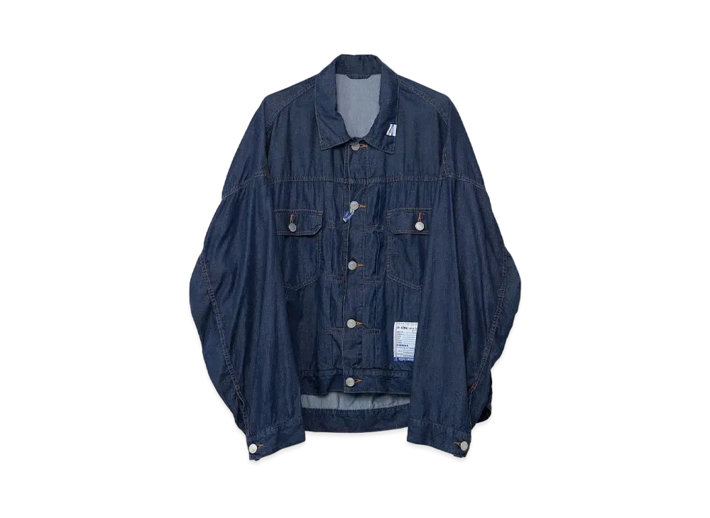 Maison MIHARA YASUHIRO Tencel Denim Blouson "Indigo"
