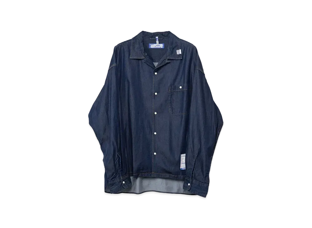 Maison MIHARA YASUHIRO Tencel Denim Shirt "Indigo"