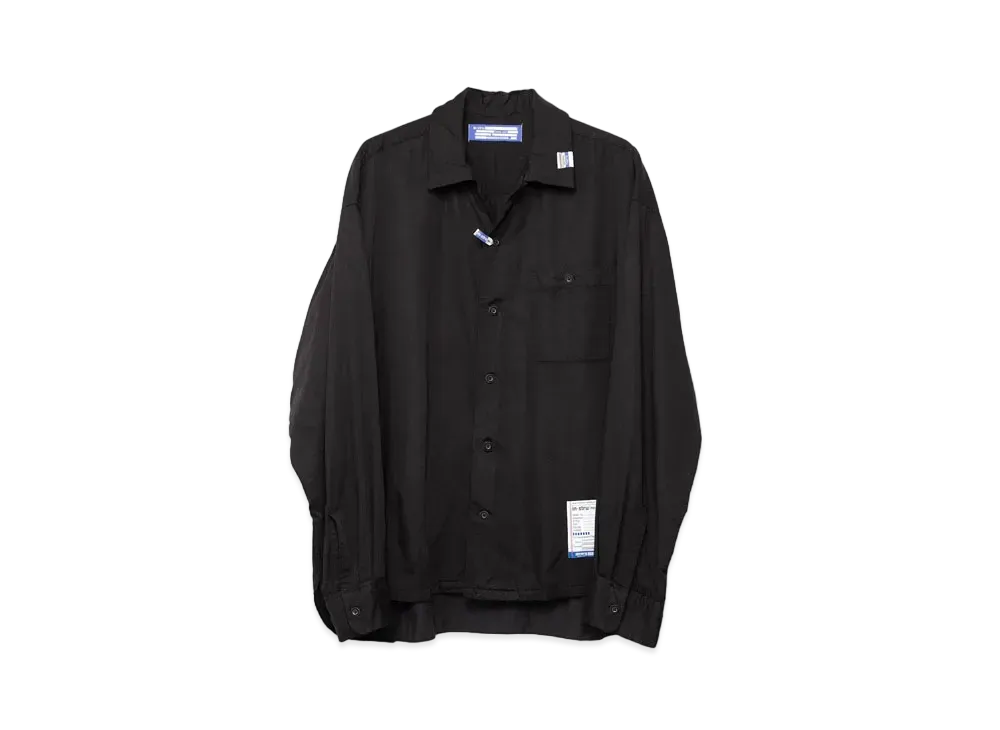 Maison MIHARA YASUHIRO Satin Shirt "Black"