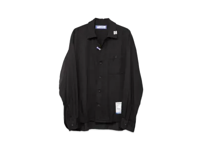 Maison MIHARA YASUHIRO Satin Shirt "Black"