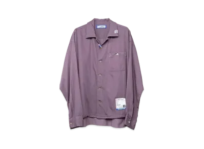 Maison MIHARA YASUHIRO Satin Shirt "Purple"