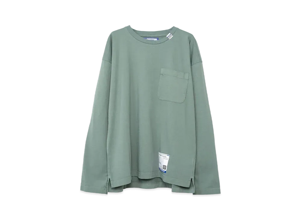 Maison MIHARA YASUHIRO Heavy Weight Long Sleeve T-shirt "Green"