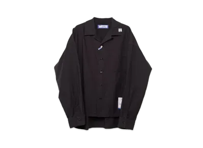 Maison MIHARA YASUHIRO Long-Sleeve Oxford Shirt "Black"