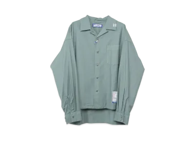 Maison MIHARA YASUHIRO Long-Sleeve Oxford Shirt "Green"