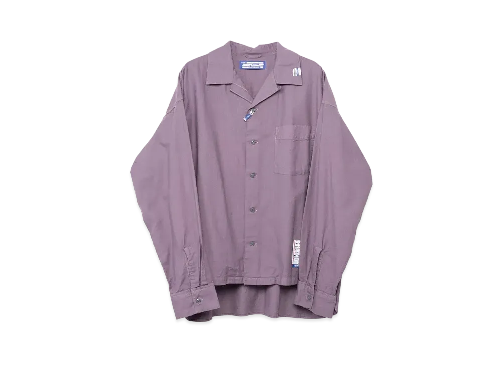 Maison MIHARA YASUHIRO Long-Sleeve Oxford Shirt "Purple"
