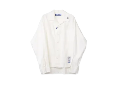 Maison MIHARA YASUHIRO Long-Sleeve Oxford Shirt "White"