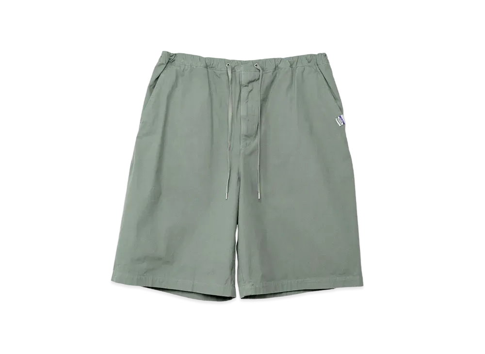 Maison MIHARA YASUHIRO Canvas Shorts "Green"