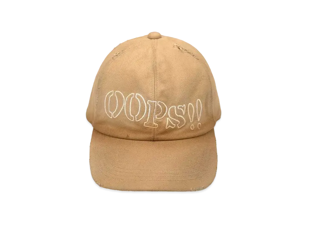 Maison MIHARA YASUHIRO OOPS Cap "Beige"
