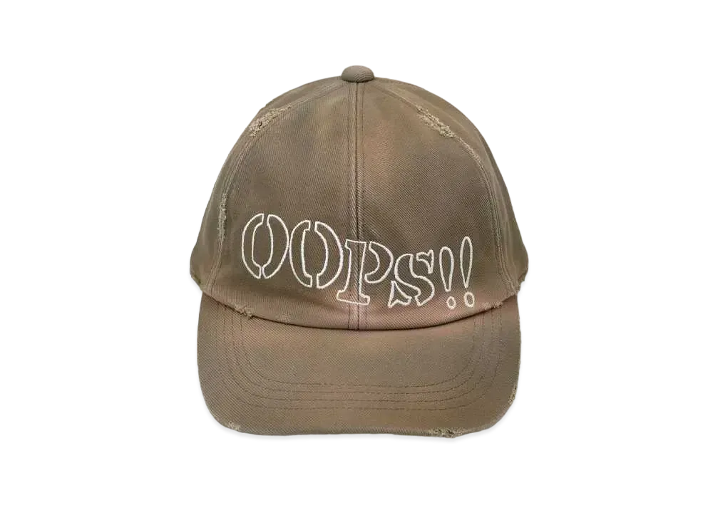 Maison MIHARA YASUHIRO OOPS Cap "Khaki"