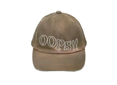 Maison MIHARA YASUHIRO OOPS Cap "Khaki"