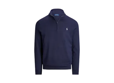 Polo Ralph Lauren Performance Quarter-Zip Sweater "Navy"