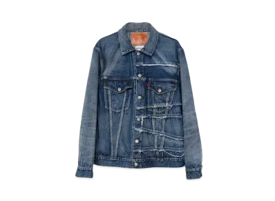 Maison MIHARA YASUHIRO FULLCOUNT x KAMIYA Switching Denim Jacket "Indigo"