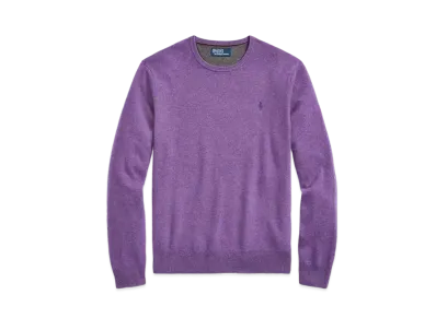 Polo Ralph Lauren Wool Cre Neck Sweater "Purple "