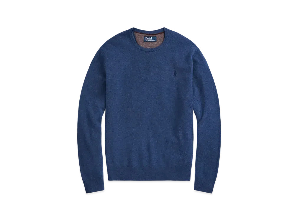 Polo Ralph Lauren Wool Cre Neck Sweater "Navy"