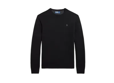 Polo Ralph Lauren Wool Cre Neck Sweater "Black"