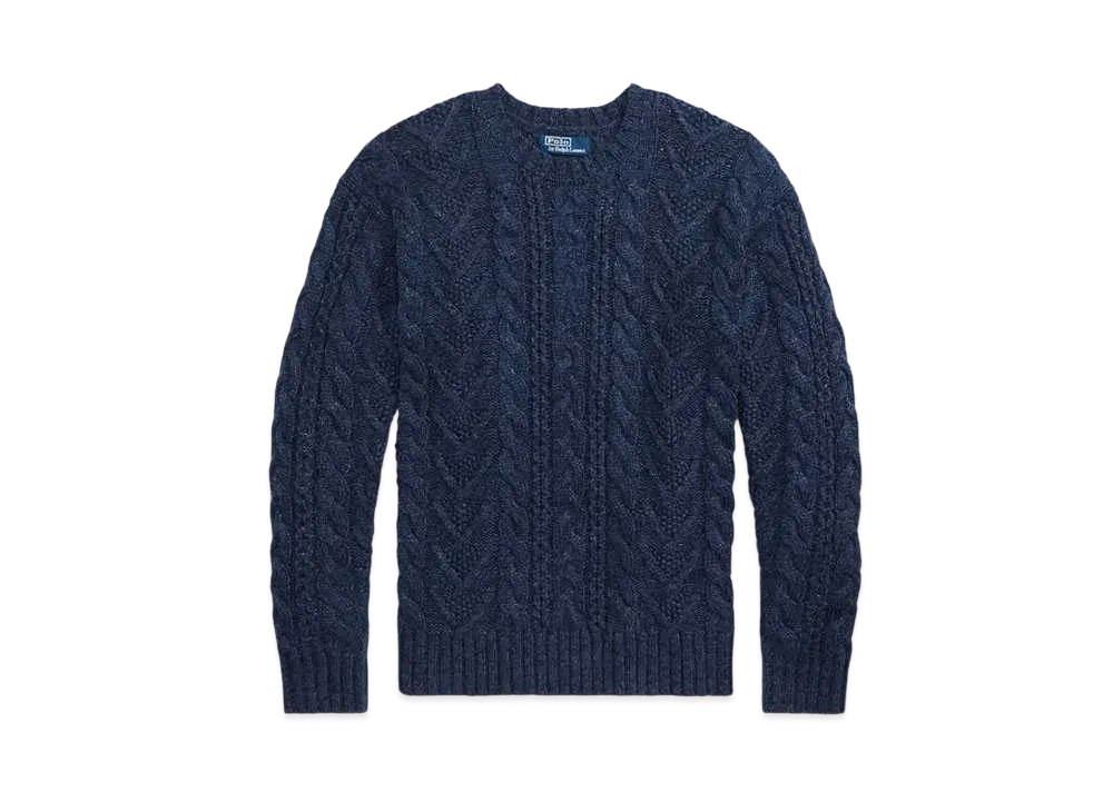 Polo Ralph Lauren Iconic Fisherman's Sweater "Blue"