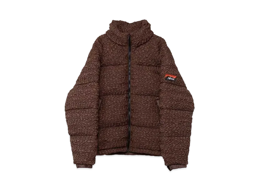 Maison MIHARA YASUHIRO NANGA x KAMIYA Down Jacket "Brown"