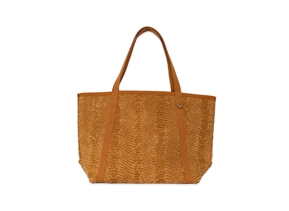 Maison MIHARA YASUHIRO Wave OX Tote Bag "Brown"