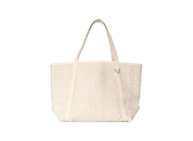 Maison MIHARA YASUHIRO Wave OX Tote Bag "White"