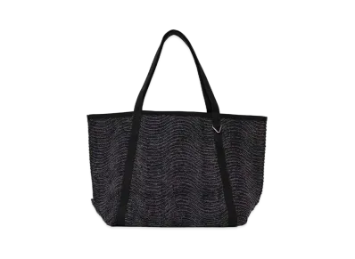 Maison MIHARA YASUHIRO Wave Denim Tote Bag "Black"