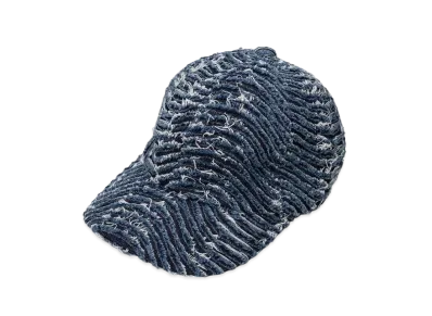 Maison MIHARA YASUHIRO Wave Denim Cap "Indigo"