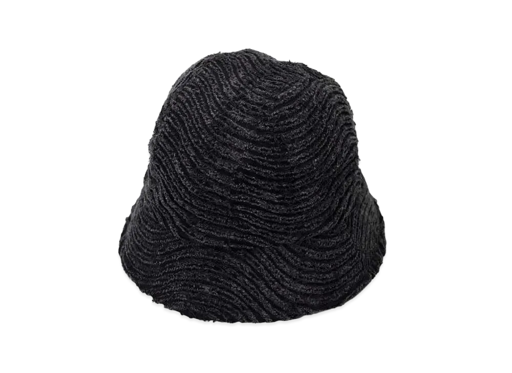 Maison MIHARA YASUHIRO Wave Denim Bucket Hat "Black"