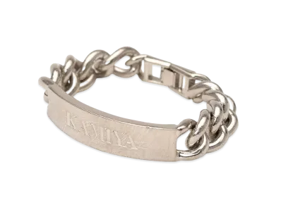 Maison MIHARA YASUHIRO KAMIYA ID Bracelet "Silver"