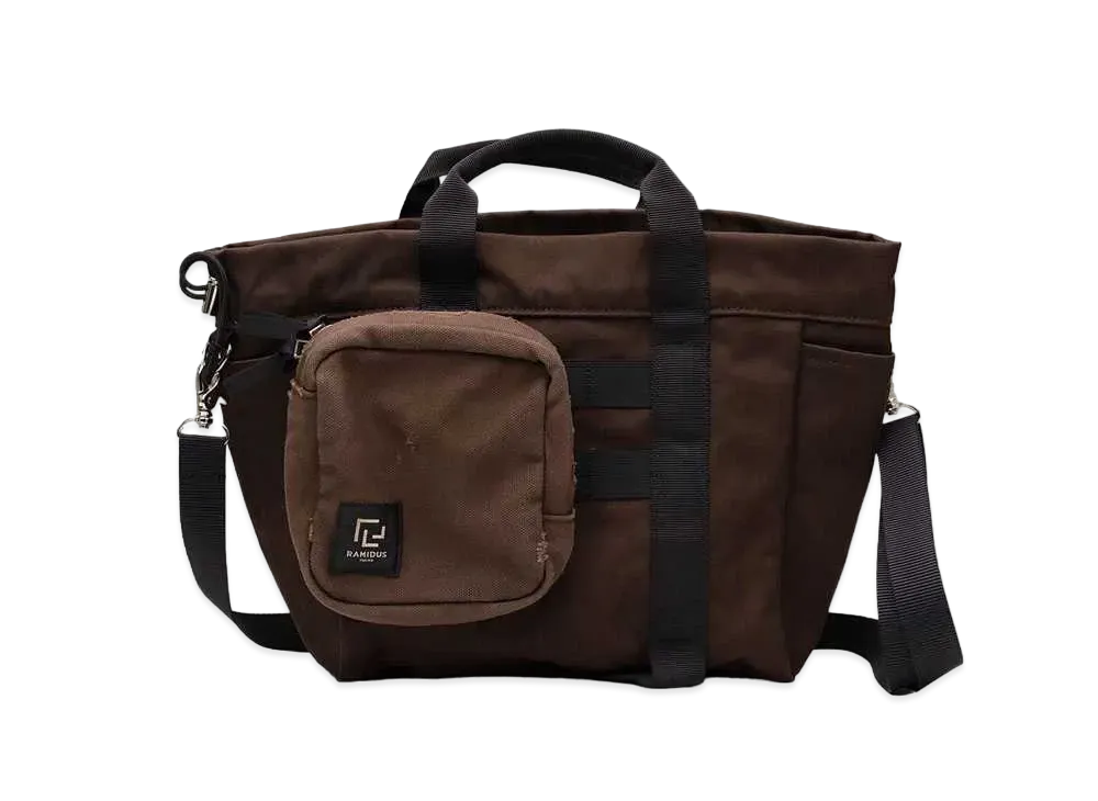 Maison MIHARA YASUHIRO RAMIDUS x KAMIYA 2Way Bag "Brown"