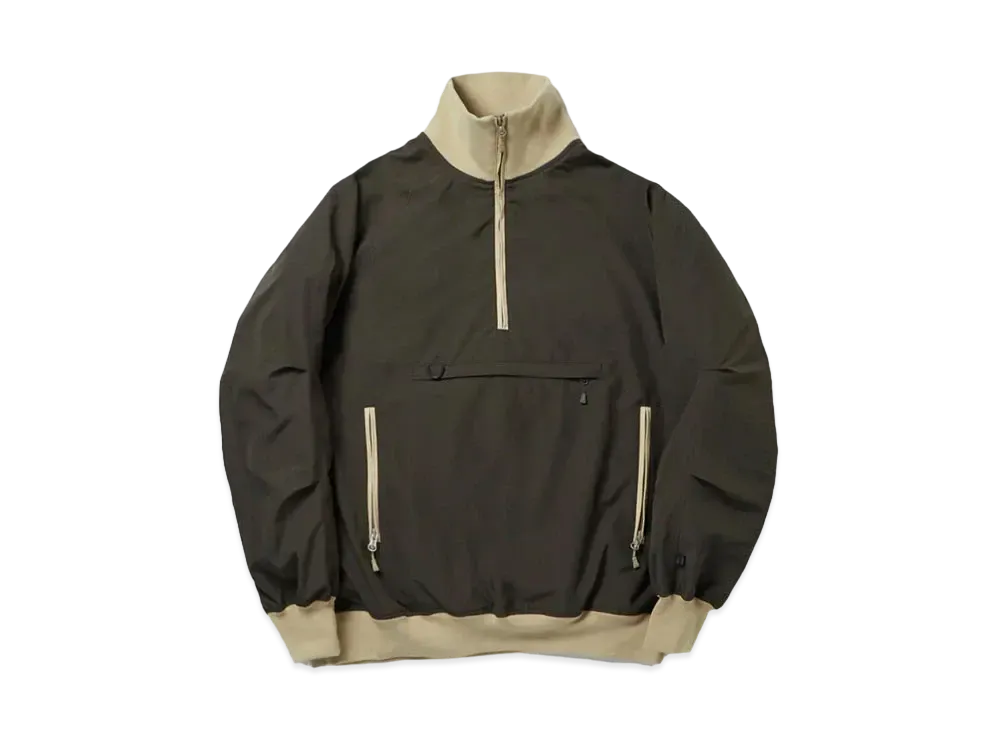 DAIWA PIER39 24SS W's Tech Halfzip Stand Jacket "Dark Olive"