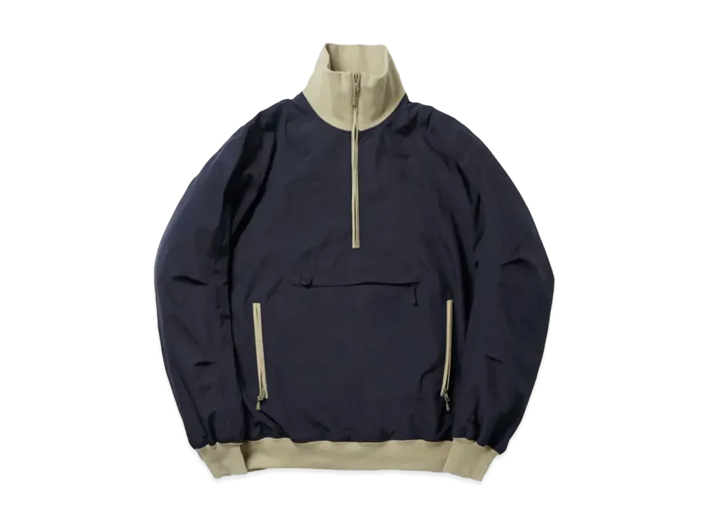 DAIWA PIER39 24SS W's Tech Halfzip Stand Jacket "Dark Navy"