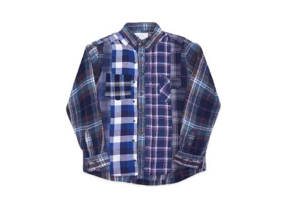 Rafu Remake shirt "BLUE"