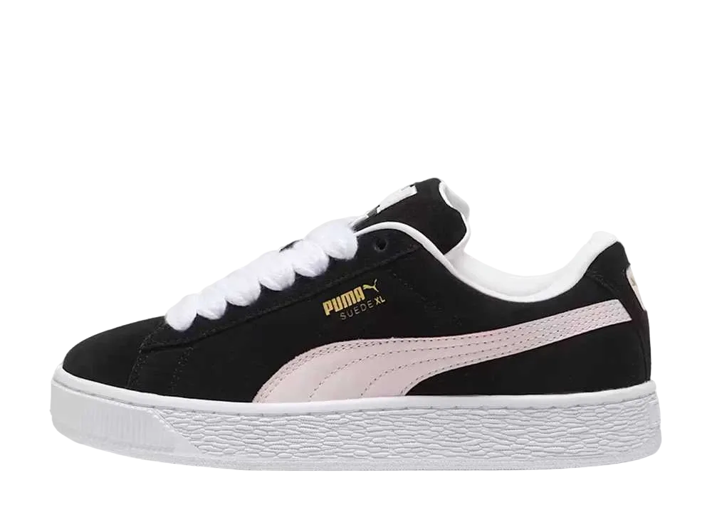 プーマ スウェード XL "プーマブラック/ウィスプ オブ ピンク"