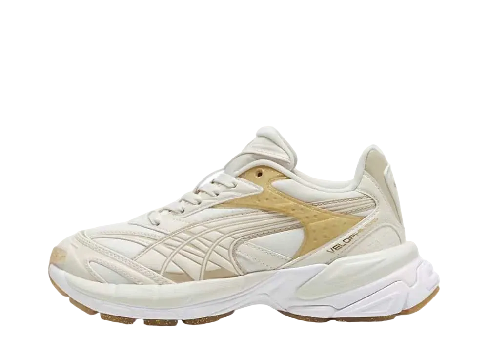 Puma Women's Velophasis Jelly Glitter "Warm White/Puma Gold"