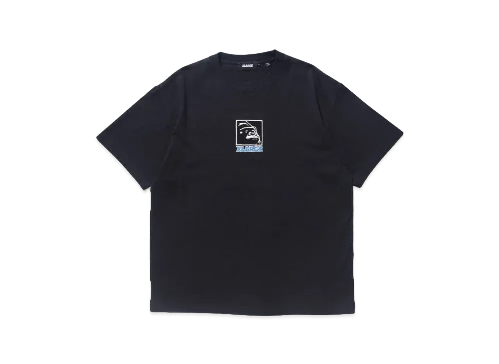 XLARGE SQUARE OG S/S TEE "BLACK"