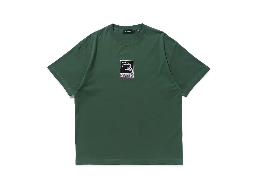 XLARGE SQUARE OG S/S TEE "GREEN"