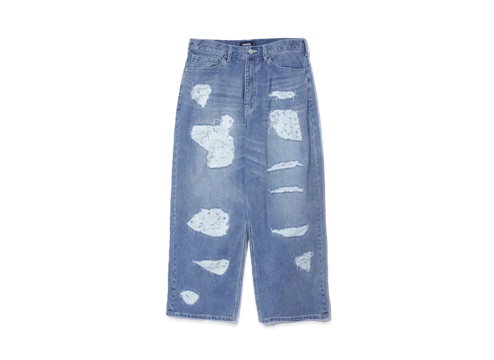 XLARGE BAGGY DENIM PANTS "LtINDIGO"