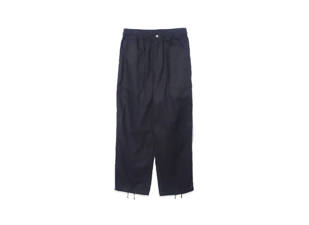 XLARGE GRAFFITI KIDS EMBROIDERED EASY WIDE PANTS "BLACK"