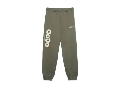 9090 9090 OG Logo Satin Sweat Pants (Light) "Charcoal Gray"