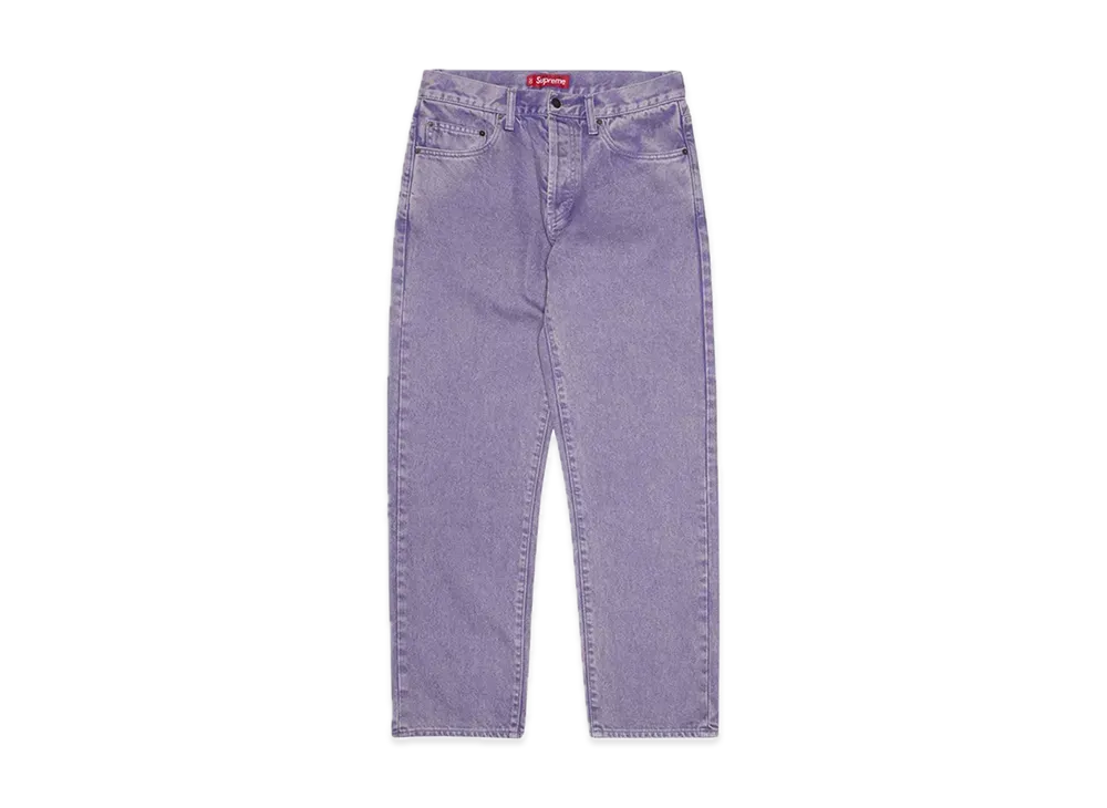 Supreme Regular Jean "Lavender"(24SS)