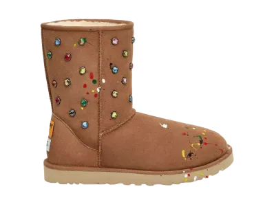 Gallery Dept. × UGG Classic Short "Chestnut" 1166953-CHE