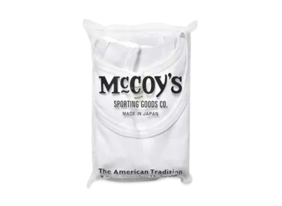 THE REAL McCOY'S 2Pcs Pack Undershirt "White"