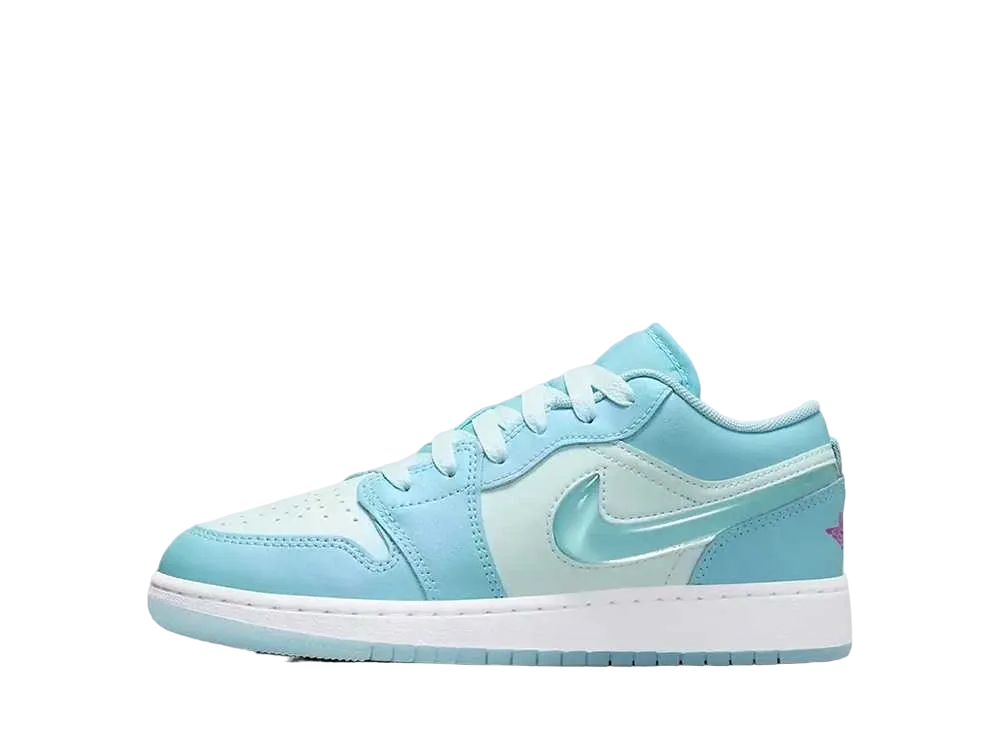 ナイキ GS エアジョーダン1 ロー "グラシアブルー"
