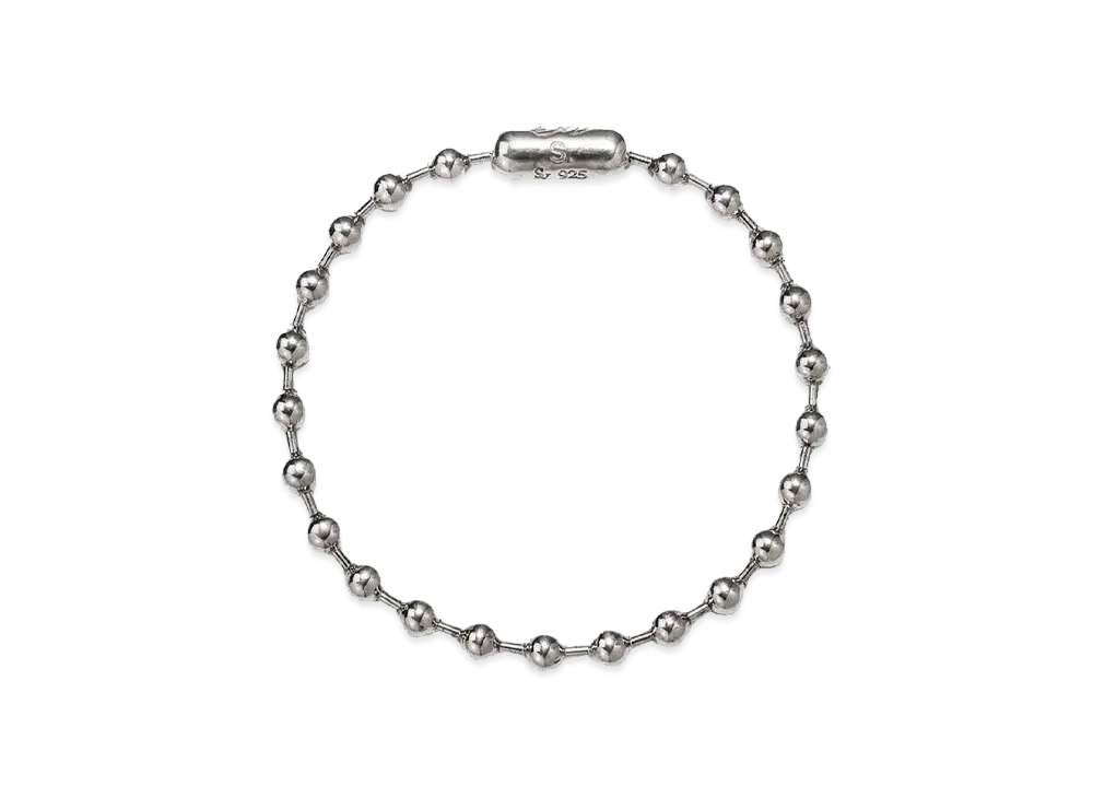 TAKAHIROMIYASHITATheSoloist. ball chain bracelet. -L- long "silver"