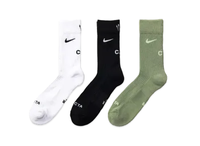 Nike x Drake NOCTA NRG AU SNKR Crew Socks 3PR "Multi"