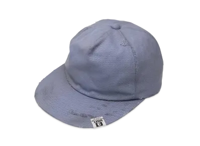 Maison MIHARA YASUHIRO Damaged Canvas Big Cap "Blue"