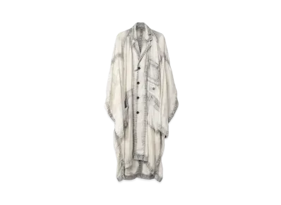 Maison MIHARA YASUHIRO Linen Shop Coat "Light Gray"