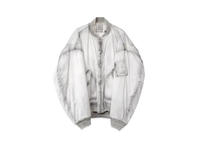 Maison MIHARA YASUHIRO Flight Jacket "Light Gray"